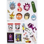 Paladone Rick and Morty Gadget Decals, Reusable, Vinyl Sticker Clings