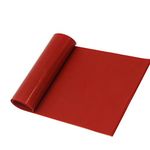 Red Silicone Rubber Sheet Roll High Temperature Thick Commercial Grade 8" x 8" x 0.12"