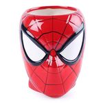 Nyrwana Delivering Smiles In Inida Coffee Mug, Birthday Gift For Girls And Boys, Ceramic Coffee Mug, Spider Coffee Mug, Rakhi Gift For Brother & Sister (Red & Black, 500 Ml)