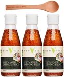 Nem Viet Vietnamese Dipping Sauce 180ml x3, Wooden Spoon