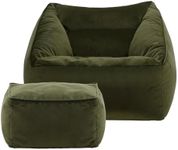 icon Natalia Velvet Bean Bag Chair 