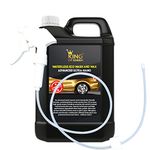 King of Sheen, Waterless Car Wash and Wax with Carnauba Wax and Nano Polymers for Unbeatable Protection and a Lasting Shine 4 Litre Jerrycan with Long Hose Trigger Sprayer