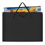ZKOO Large Size Art Portfolio Tote with Nylon Shoulder, Poster Board Storage Bag, 24"X 36" Student Art Work Portfolio Case
