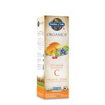 Garden of Life Organics Vitamin C Spray, Orange-Tangerine Flavour | Supports Immune System and Promotes Skin and Tissue Health | Great-Tasting| Whole Food Ingredients, Organic, Non-GMO, Vegan, Kosher