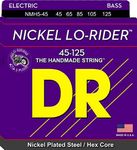 DR Strings NICKEL LO-RIDER™ - Nickel Plated Bass Strings: 5-String Medium 45-125