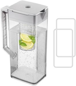 DA97-21261K Refrigerator Water Pitcher Assembly Replaces DA97-21261F DA97-21261L Fits for Samsung Refrigerator RF30BB6600QL RF29BB8600QL RF23BB8600QL RF30BB660012, 2 Extra Sealing Rings