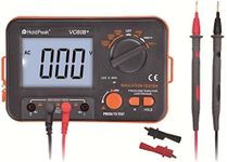 Digital Insulation Resistance Tester 1999 Counts Megohmmeter AC/DC Voltmeter, Test Voltage 250/500/1000V, Insulation Resistance 2G Ohms with Large LCD Backlit, Data Hold and High Volt Indication light