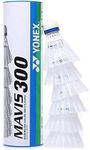 Yonex Mavis 300 White Nylon Shuttlecocks 1/2doz