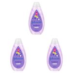 Johnson's Baby Bedtime Wash - Gentle And Mild Delicate Skin And Everyday Use - Natural Calm Aromas, 500ml (Pack of 3)