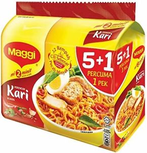 Nestle Maggi Mee Curry Noodle, 5x79 g