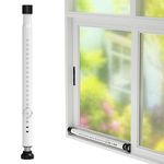 Window Security Bar, 16 to 51Inch Adjustable Sliding Door Lock Bar- Dual Use-Patio Sliding Door Security Bar or Window Security Lock, Child Proof Window Security Bars Window Stopper