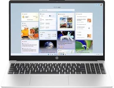 HP 15 255R G10, AMD Ryzen 5 7535U Hexa Core (6 Core, 12 Threads, 2.9 to Max 4.3 Ghz) (8 GB/512 GB SSD/AMD Radeon Graphics/dos) Thin and Light Laptop(15.6 inch HD Display, Matt Silver, 1.45