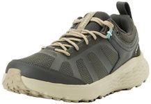 Columbia Women's Konos XCEL WP Low Waterproof Low Rise Hiking Shoes, Black (Shark x Sage Leaf), 5 UK