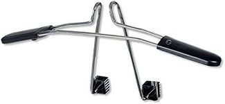 AmerStar Black Chrome Metal Car Seat Headrest Coat Rack Jacket Suit Clothes Hanger