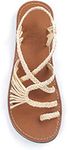 Plaka Sandals, Moca, Sweet-Ivory, S