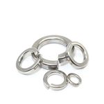 Rely®⇒VP INDUSTRIES (Pcs-25) M8 Stainless Steel Spring Washer Square Section Spring Split Lock Washer 304 Grade