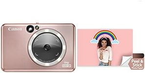 Canon IVY CLIQ+2 Instant Camera Printer, Smartphone Printer, Rose Gold (4519C001)