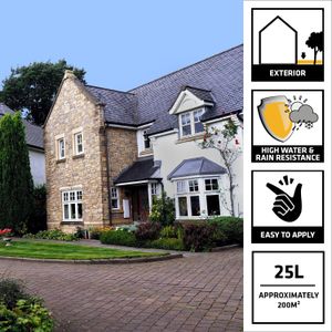 Everbuild 405 Path & Patio Seal, Solvent-Free Clear – 25 Litre