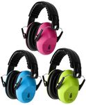 3 Pack Noise Canceling Headphones for Kids, Kids Ear Protection Earmuffs for Autism, Toddler, Children, Noise Cancelling Sound Proof Earmuffs/Headphones for Concerts, Air Shows, Fireworks