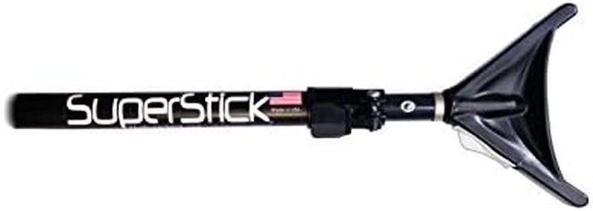 Superstick Push Pole Telescopic 6-12, Black