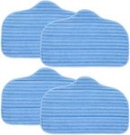 FUSHUANG 4 Pack A275-020 Microfiber Cleaning Pads Compatible with McCulloch MC1275 and Steamfast Canister steam Cleaner Models SF-275, SF-370