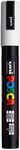 Posca PC5M 2.5mm Medium Bullet Tip Marker, White