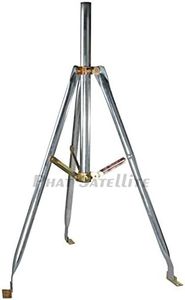 STEREN Satellite Tripod for Directv or Dish Network 2" Inch & 1 5/8" OD Satellite Mount Work on FTA as Well [221-120]