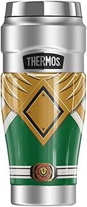 Power Rangers Green Ranger THERMOS STAINLESS KING Stainless Steel Travel Tumbler, Vacuum insulated & Double Wall, 16oz