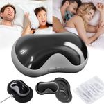 Snortium Pro - Snortium Anti Snoring Device,Effective Stop Snoring Device,Smart Anti Snoring Device,Electric Variable Snore Solution,Stop Snoring Sleep Aid,for Men and Women,Black