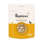 Applaws 100% Natural Freeze Dried Cat Treat, Chicken Breast, Grain Free Healthy Cat Snacks 12x10g