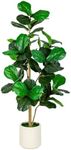 VIVATREES 5FT Fiddle Leaf Fig Artif