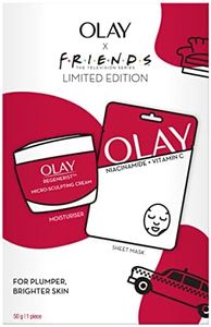 Limited Edition Olay x FRIENDS Regenerist Micro Sculpting Day Moisturiser 50G & Luminous Niacinamide + Vitamin C Sheet Mask