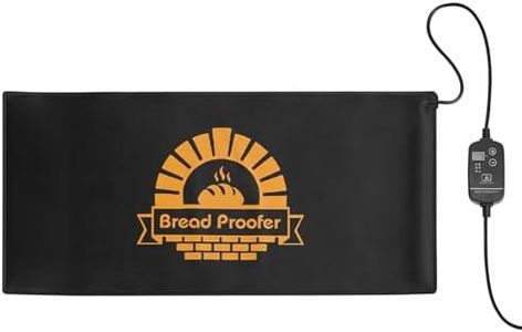 ZeenArt Bread Proofer Bread Dough Starter - 59°F - 140°F Adjustable Temperature Dough Proofer with Thermostat Control Bread Warming Mat