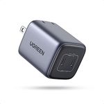 UGREEN Nexode 45W USB C Charger, GaN PPS Charger Dual USB C Fast Charger Galaxy Super Fast Charging 2.0 Charger Compatible with Galaxy S24 S23 Ultra S22 A54, MacBook Air, iPad, iPhone15 14, Pixel