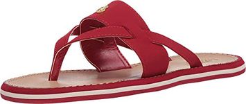 Lauren Ralph Lauren Women's Flip-Flop, Red, 8 UK