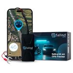 SALIND GPS Tracker for Vehicles, Motorcycles, Trucks and More - Direct Connection to Vehicle Battery (9-75V) - 4G LTE Car GPS Tracker with Real-time Alerts, Tracker Device for Vehicles, multiple Alarms and Notifications available in the Finder App