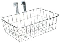 Wald 137 Front Bicycle Basket (15 x 10 x 4.75, Silver)