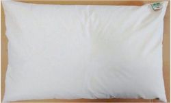 2 x Original Brow Farm Organic Buckwheat Pillow Standard BRITISH MADE Triple Cleaned Hulls