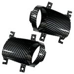 Interior Ac Vent Trim for Nissan 350Z Carbon fiber，2PCS