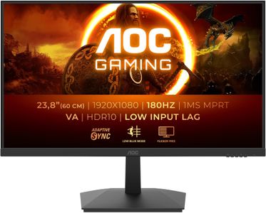 AOC 24-Inch 180Hz Gaming Monitor – Full HD Display