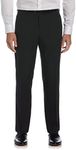 Perry Ellis Men's Modern Fit Portfolio Performance Dress Pant (Waist Size 30-42), Black Check, 40W x 30L