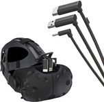 Skywin 3-in-1 Flat HTC Vive Compatible Cable - Replacement 3-in-1 Connection Cable for HTC Vive Headset and Linkbox (5 Meters / 16 Feet)