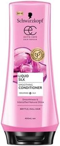 Schwarzkopf Extra Care Liquid Silk Smoothing Conditioner, Soft & Shiny Hair, 400mL