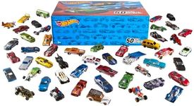 Hot Wheels Toy Trucks & Cars, 50-Pa