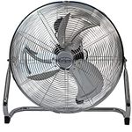 Easigear Metal Floor Fan 20" High Velocity 3 Speed Control Air Cooling Gym Home Workshop