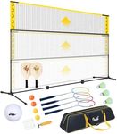 VSSAL 3-in-1 Portable Badminton, Vo