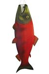 In the Breeze 5118 Sockeye Salmon Fish Windsock-Hanging Outdoor Decoration, 48 Inches