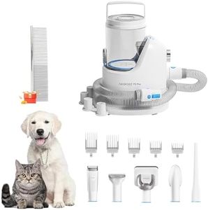 Neakasa Dog Grooming Vacuum Tools Neabot Pet Grooming Vacuum Clippers Brushes P2 Pro Pet Hair Remover Cleaner 7 in 1 Trimmer 2L 10.5kpa Low Noise Hair Beauty Tools for Cats Dogs Flurry Animals Comb