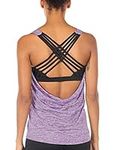 icyzone Yoga Tops Workouts Clothes 
