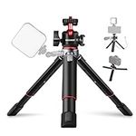 NEEWER Mini Camera Tripod with 360°Adjustable Ball Head & Cold Shoe, Extendable Tabletop Vlogging Tripod Stand Compatible with Camera iPhone 13 Canon G7X Mark III Sony ZV-1 RX100 VII A6600